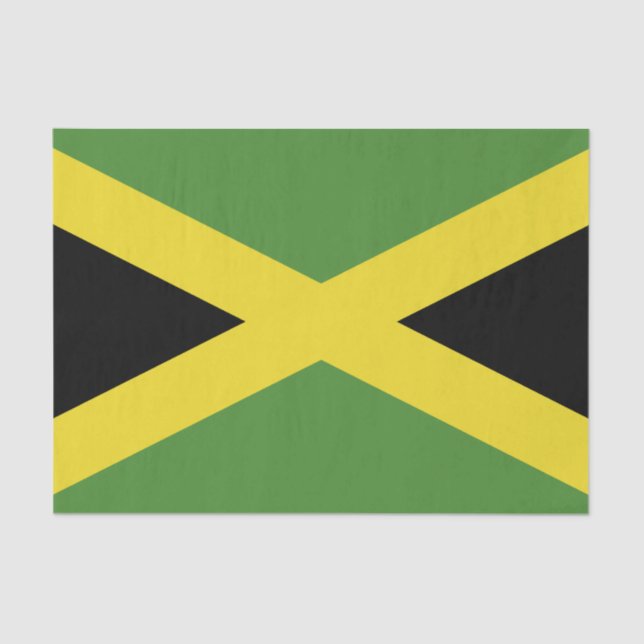 Jamaican Flag Tissue Paper (Front)