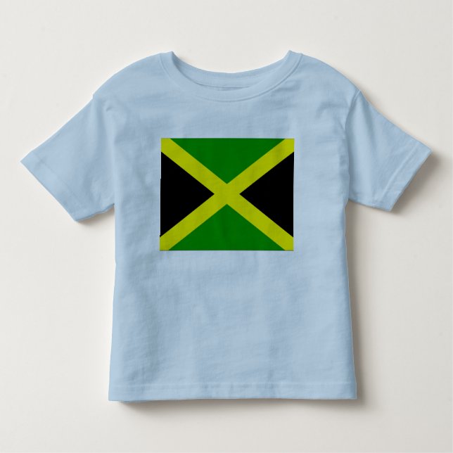 Jamaican Flag Toddler T-Shirt (Front)