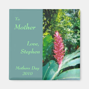 Jamaican Flower Magnet for Mum