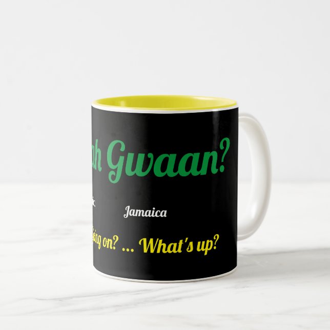 Jamaican Jamaica Mug (Front Right)