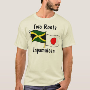 Jamaican japanese kids t-shirts