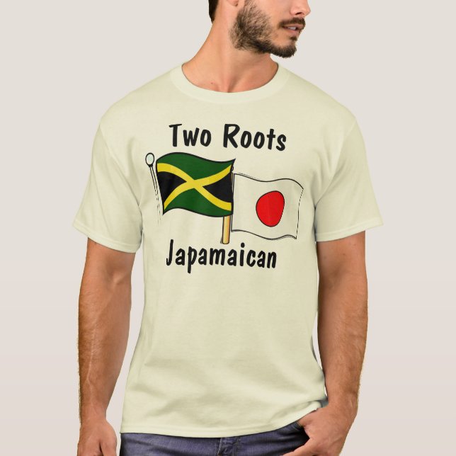 Jamaican japanese kids t-shirts (Front)