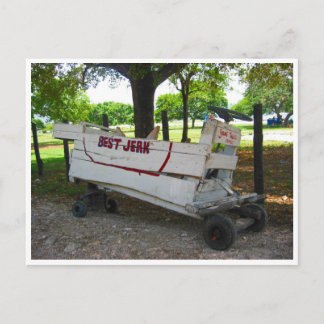 jamaican jerk postcard