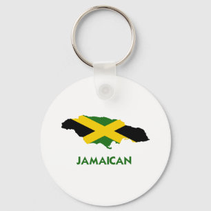 JAMAICAN MAP KEY RING