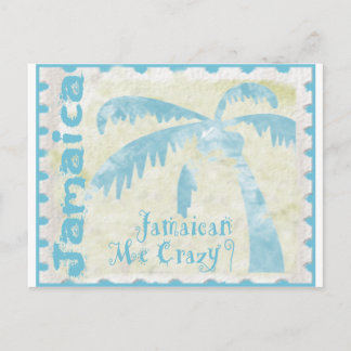 Jamaican Me Crazy Postcard