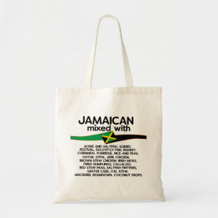 Jamaican Mixed With Jamaica Proud Tote Bag