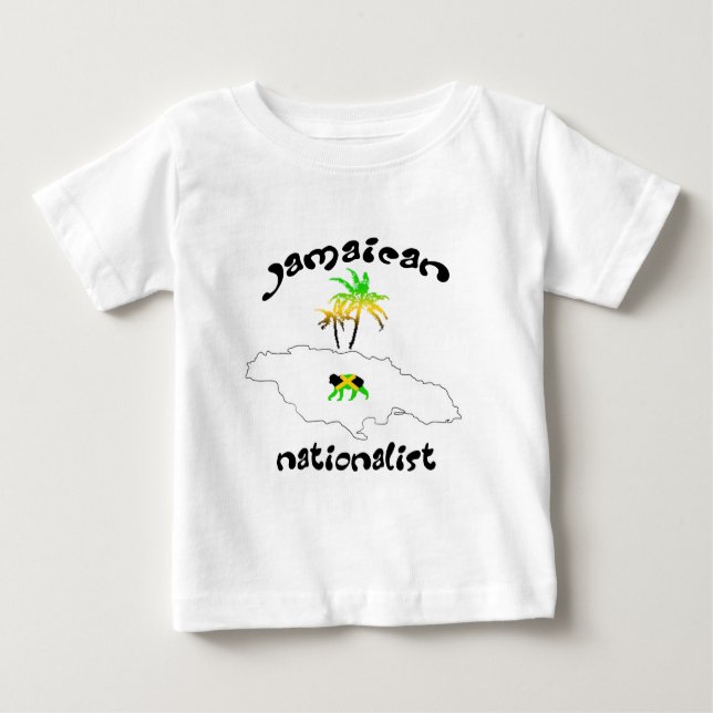 Jamaican Nationalist Logo Baby T-Shirt (Front)
