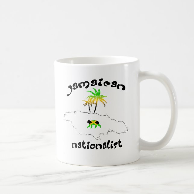 Jamaican Nationalist Logo Coffee Mug (Right)