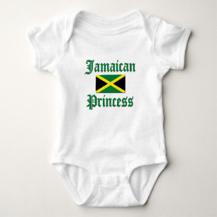 Jamaican Princess Baby Bodysuit