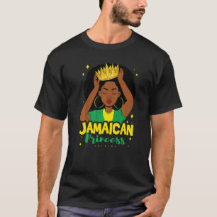 Jamaican Princess With A Crown T-Shirt