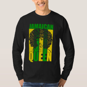 Jamaican Queen For Proud And Independent Jamaica T-Shirt