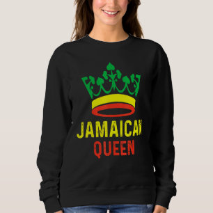 Jamaican Queen Proud Jamaica Women Vintage Jamaica Sweatshirt