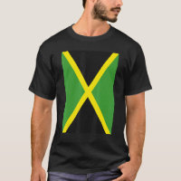 Jamaican Retro Vintage National Flag Jamaica