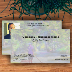 Jamaican River Raft Ride J001 Business Card