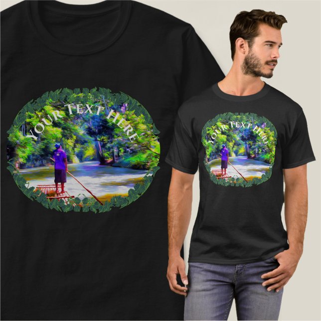 Jamaican River Raft Ride J001 T-Shirt (Creator Uploaded)