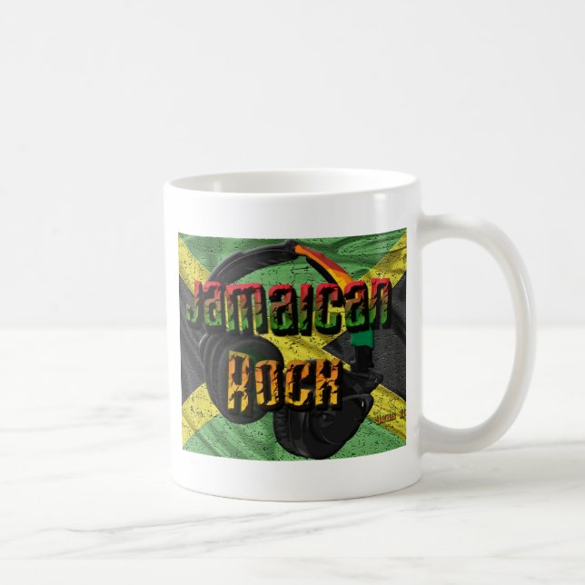 Jamaican Rock Flag Range Coffee Mug (Right)