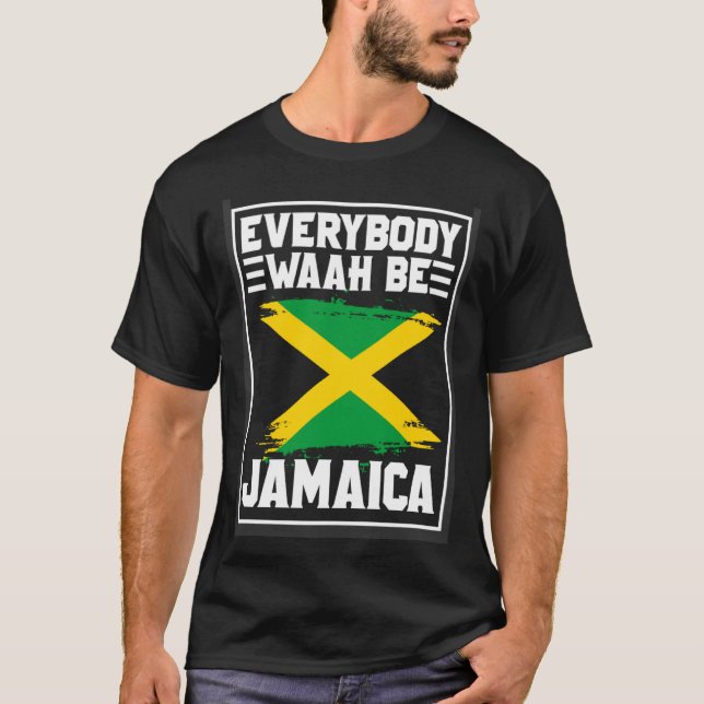 Jamaican Roots reggae Jamaica Patty Partner  8 T-Shirt (Front)