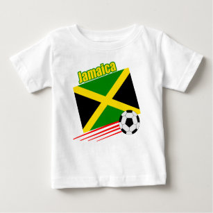 Jamaican Soccer Team Baby T-Shirt