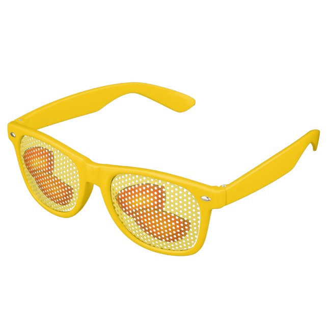 Jamaican Spicy Beef Patty Patties Jamaica Pastry Retro Sunglasses (Angled)