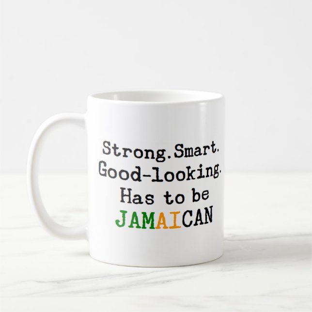 jamaican strong coffee mug (Left)