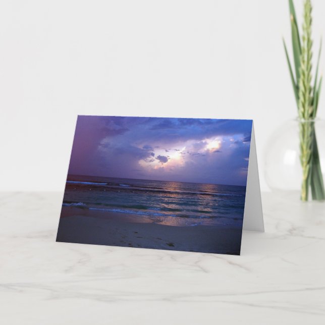 Jamaican Sunset Card (Front)