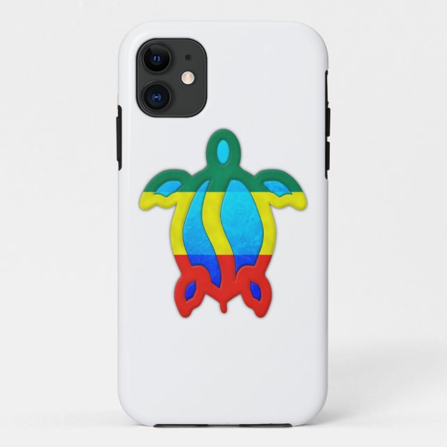 Jamaican Turtle Case-Mate iPhone Case (Back)