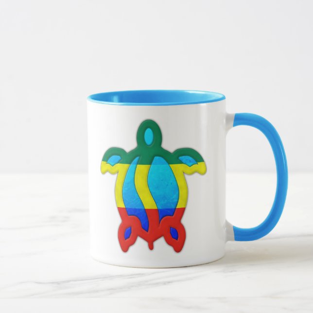Jamaican Turtle Mug (Right)
