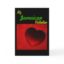 Jamaican Valentines Card