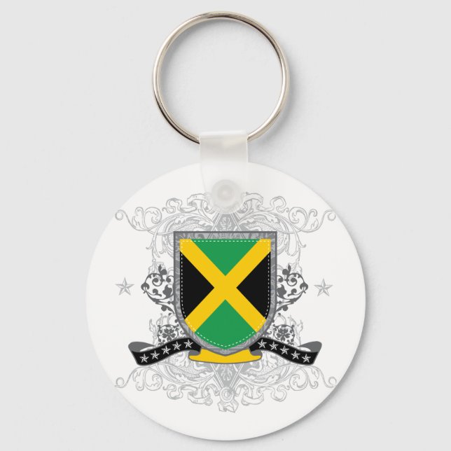 jamaicashield2 key ring (Front)