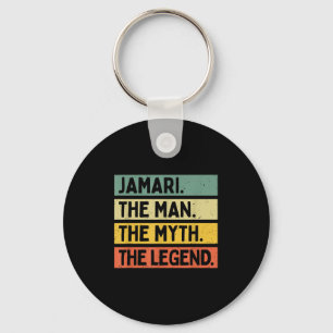 Jamari The Man The Myth The Legend Funny Personali Key Ring