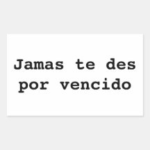 Jamas you give up