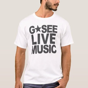 JamBase 'Go See Live Music' star shirt