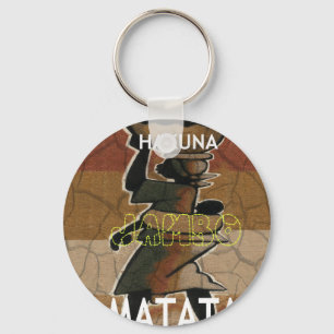 Jambo Habari Hakuna Matata. Key Ring
