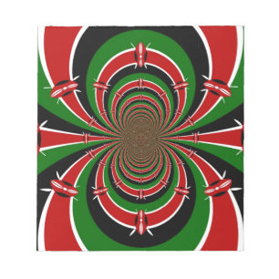 Jambo Habari ! Kenya Hakuna Matata Notepad