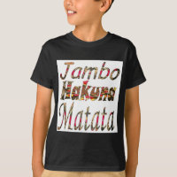 Jambo Hakuna Matata African Vintage Art Print