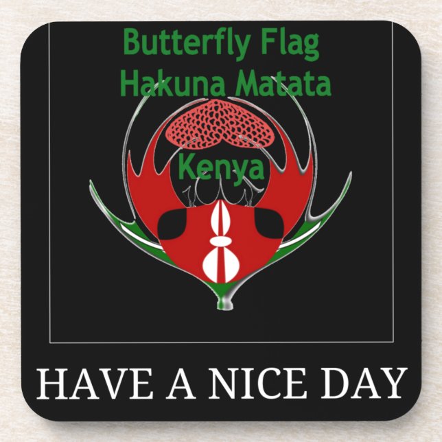 Jambo Kenya Coaster (Front)