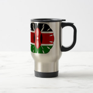 Jambo Kenyan Flag Travel Mug
