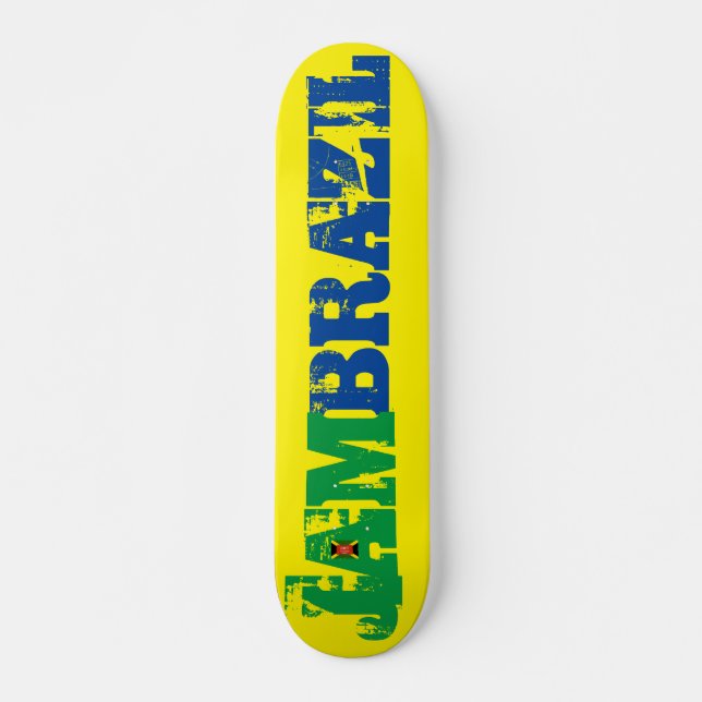 JAMBRAZIL  JMTSkateboard, 7¾" Deck Skateboard (Front)