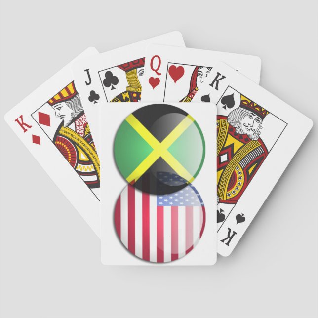 Jamerican Playing Cards (Back)