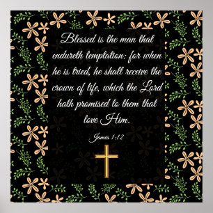 James 1:12 poster