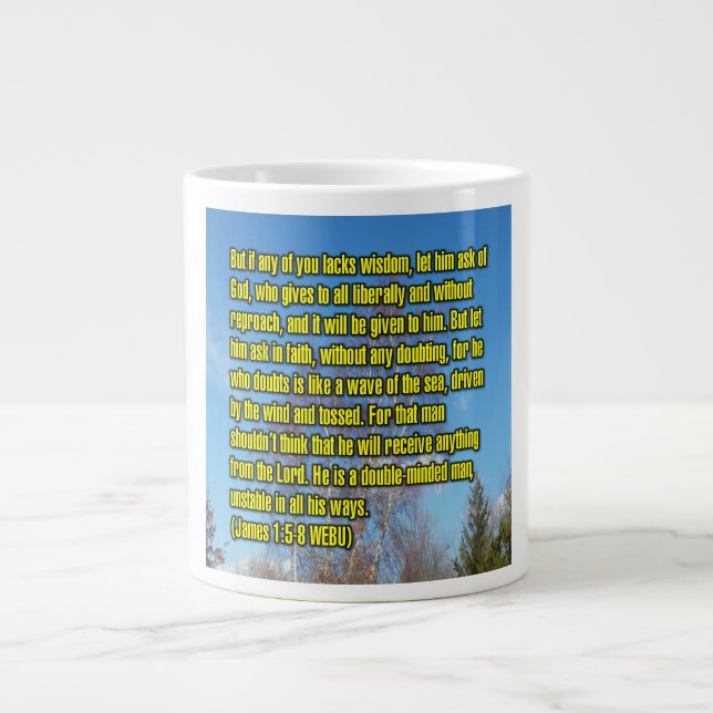 James 1:5–8 WEBU Mug (Front)