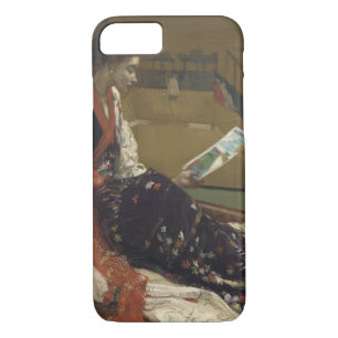 James Abbott McNeill Whistler - Caprice in Purple Case-Mate iPhone Case