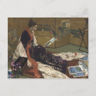 James Abbott McNeill Whistler - Caprice in Purple Postcard