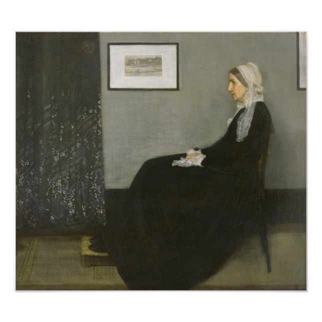 James Abbott Whistler - Whistler's Mother Photo Print (Front)