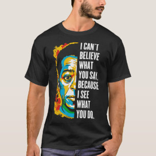 James Baldwin Graffiti Art Juneteenth BHM T-Shirt