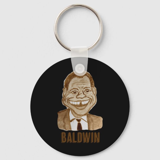 James Baldwin  Key Ring (Front)