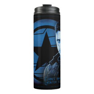 James Barnes A.K.A. Winter Soldier Thermal Tumbler