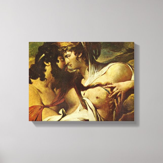 James Barry - Jupiter and Juno on Mount Ida Canvas Print (Front)