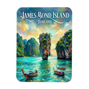 James Bond Island Thailand Magnet