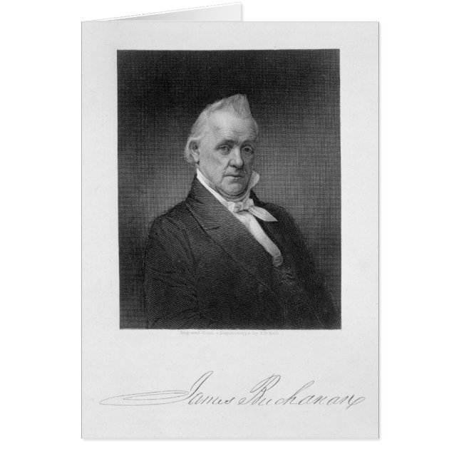 James Buchanan, engraved by Henry Bryan Hall (1800 (Front)
